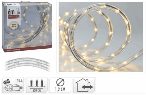 Led ljósslanga 6 metur