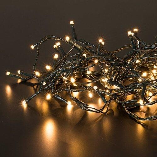 Blink battaríljósketa 120 LED, 9m