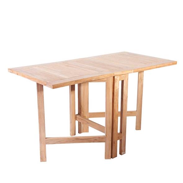 Teak cafeborð